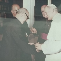 Con Xoán Paulo II